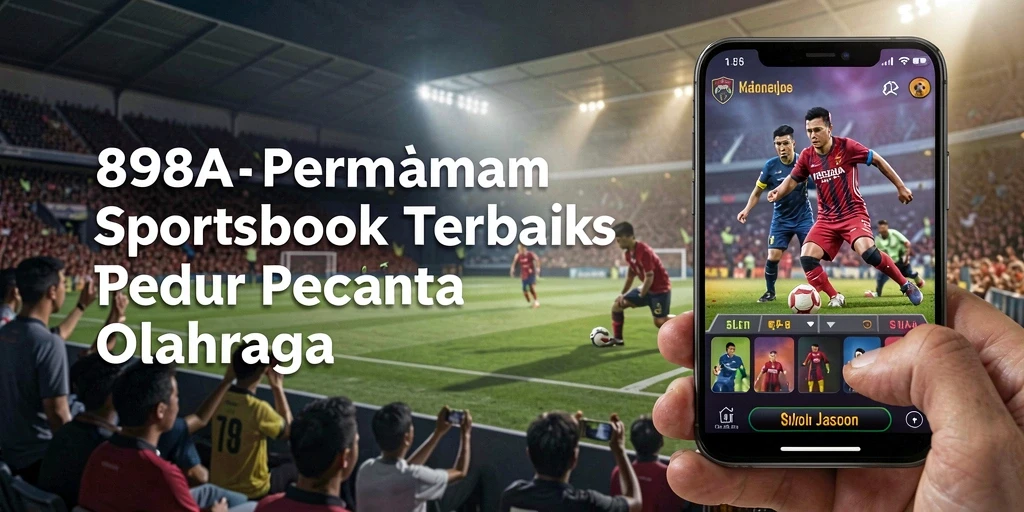 Tampilan gameplay Sportsbook yang mendebarkan di 898A.