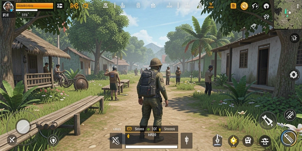 Tangkapan layar menampilkan gameplay HR89 yang mendebarkan dan interaktif.