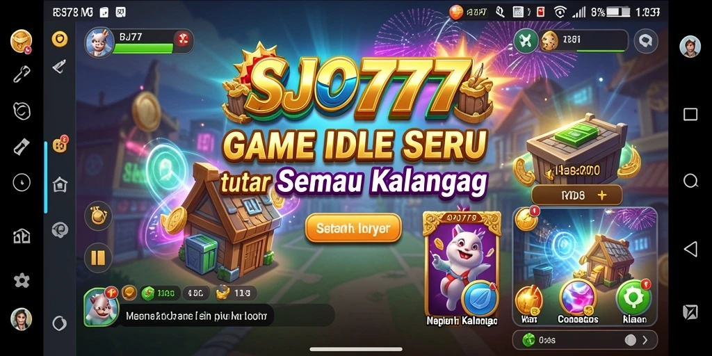 Tampilan gameplay SJO777 yang menarik dan mengasyikkan.