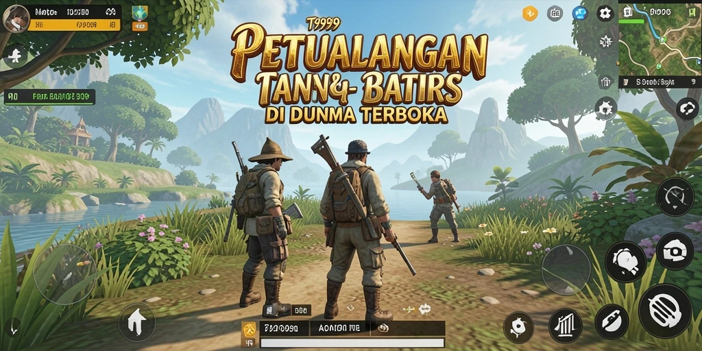 Gameplay Open World yang menakjubkan di T9999.